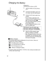 Preview for 12 page of Panasonic DMC-F7A Operating Instructions Manual