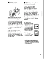 Preview for 15 page of Panasonic DMC-F7A Operating Instructions Manual