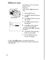 Preview for 46 page of Panasonic DMC-F7A Operating Instructions Manual