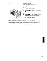 Preview for 49 page of Panasonic DMC-F7A Operating Instructions Manual