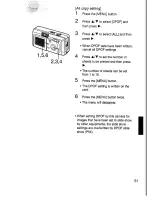 Preview for 51 page of Panasonic DMC-F7A Operating Instructions Manual