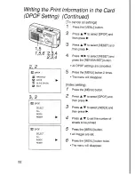 Preview for 52 page of Panasonic DMC-F7A Operating Instructions Manual