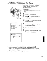 Preview for 53 page of Panasonic DMC-F7A Operating Instructions Manual