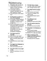 Preview for 72 page of Panasonic DMC-F7A Operating Instructions Manual