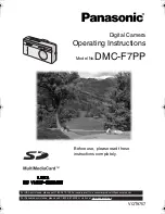 Panasonic DMC-F7PP Operating Instructions Manual предпросмотр