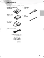 Preview for 7 page of Panasonic DMC-F7PP Operating Instructions Manual