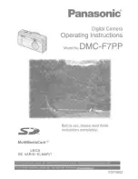 Panasonic DMC-F7PP User Manual предпросмотр