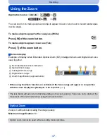 Предварительный просмотр 47 страницы Panasonic DMC-FH10P Owner'S Manual