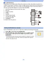 Предварительный просмотр 72 страницы Panasonic DMC-FH10P Owner'S Manual