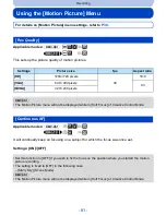 Предварительный просмотр 81 страницы Panasonic DMC-FH10P Owner'S Manual