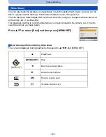 Предварительный просмотр 83 страницы Panasonic DMC-FH10P Owner'S Manual
