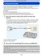 Предварительный просмотр 102 страницы Panasonic DMC-FH10P Owner'S Manual