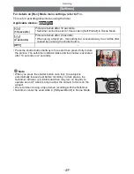 Preview for 69 page of Panasonic DMC-FH27K Operating Instructions Manual