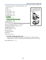 Preview for 8 page of Panasonic DMC-FH6K Owner'S Manual