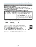 Preview for 14 page of Panasonic DMC-FH6K Owner'S Manual