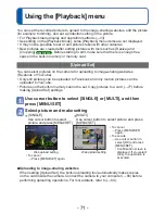 Preview for 71 page of Panasonic DMC-FH6K Owner'S Manual