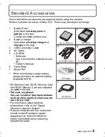 Предварительный просмотр 9 страницы Panasonic DMC-FH7K Basic Owner'S Manual