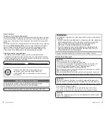 Preview for 2 page of Panasonic DMC-FP3AB Basic Operating Instructions Manual