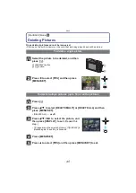 Preview for 45 page of Panasonic DMC FP8K - Lumix Digital Camera Operating Instructions Manual