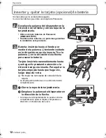 Предварительный просмотр 12 страницы Panasonic DMC-FP8S - Lumix Digital Camera Manual