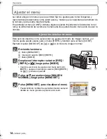 Предварительный просмотр 14 страницы Panasonic DMC-FP8S - Lumix Digital Camera Manual