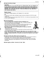 Preview for 5 page of Panasonic DMC FS20P - Lumix Digital Camera Operating Instructions Manual