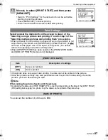 Preview for 87 page of Panasonic DMC FS20P - Lumix Digital Camera Operating Instructions Manual