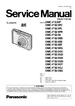 Panasonic DMC FS20P - Lumix Digital Camera Service Manual preview