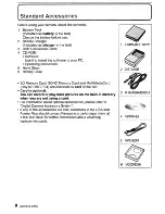 Preview for 8 page of Panasonic DMC-FS42 Lumix Operating Instructions Manual