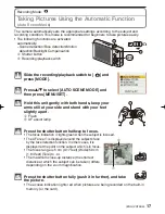 Preview for 17 page of Panasonic DMC FS42K - Lumix Digital Camera Basic Operating Instructions Manual