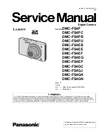 Предварительный просмотр 1 страницы Panasonic DMC-FS4P Service Manual