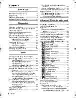 Preview for 6 page of Panasonic DMC-FS5A - Lumix Digital Camera Operating Instructions Manual