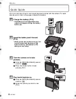 Preview for 8 page of Panasonic DMC-FS5A - Lumix Digital Camera Operating Instructions Manual