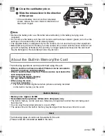 Preview for 15 page of Panasonic DMC-FS5A - Lumix Digital Camera Operating Instructions Manual