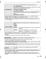 Preview for 23 page of Panasonic DMC-FS5A - Lumix Digital Camera Operating Instructions Manual