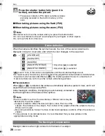 Preview for 28 page of Panasonic DMC-FS5A - Lumix Digital Camera Operating Instructions Manual