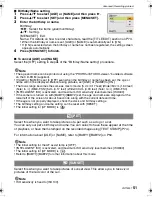 Preview for 51 page of Panasonic DMC-FS5A - Lumix Digital Camera Operating Instructions Manual