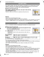 Preview for 52 page of Panasonic DMC-FS5A - Lumix Digital Camera Operating Instructions Manual