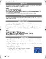 Preview for 54 page of Panasonic DMC-FS5A - Lumix Digital Camera Operating Instructions Manual