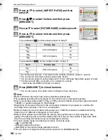 Preview for 56 page of Panasonic DMC-FS5A - Lumix Digital Camera Operating Instructions Manual