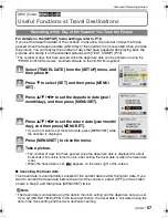 Preview for 57 page of Panasonic DMC-FS5A - Lumix Digital Camera Operating Instructions Manual