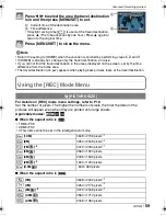 Preview for 59 page of Panasonic DMC-FS5A - Lumix Digital Camera Operating Instructions Manual