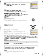 Preview for 69 page of Panasonic DMC-FS5A - Lumix Digital Camera Operating Instructions Manual