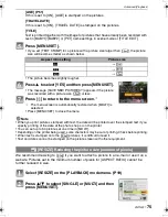 Preview for 75 page of Panasonic DMC-FS5A - Lumix Digital Camera Operating Instructions Manual