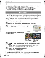 Preview for 80 page of Panasonic DMC-FS5A - Lumix Digital Camera Operating Instructions Manual