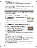 Preview for 82 page of Panasonic DMC-FS5A - Lumix Digital Camera Operating Instructions Manual