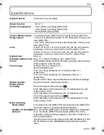 Preview for 107 page of Panasonic DMC-FS5A - Lumix Digital Camera Operating Instructions Manual