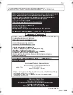 Preview for 115 page of Panasonic DMC-FS5A - Lumix Digital Camera Operating Instructions Manual