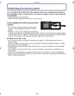 Предварительный просмотр 18 страницы Panasonic DMC-FT2 Operating Instructions Manual