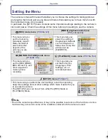 Предварительный просмотр 31 страницы Panasonic DMC-FT2 Operating Instructions Manual